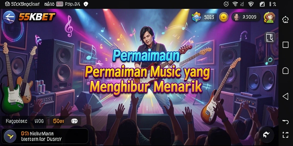 Screenshot gameplay 55KBET yang penuh warna dan menghibur.