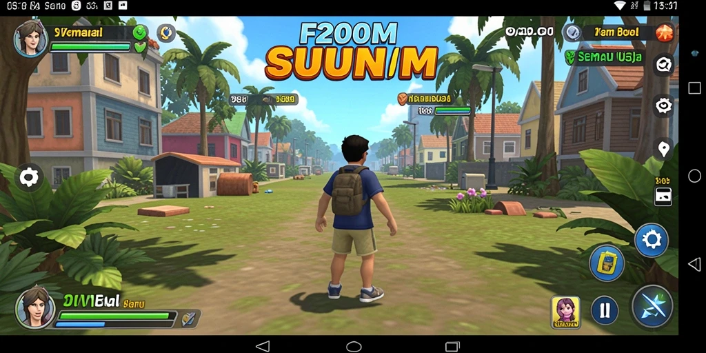 Tangkapan layar F200M menampilkan gameplay yang mengasyikkan dan menyenangkan.