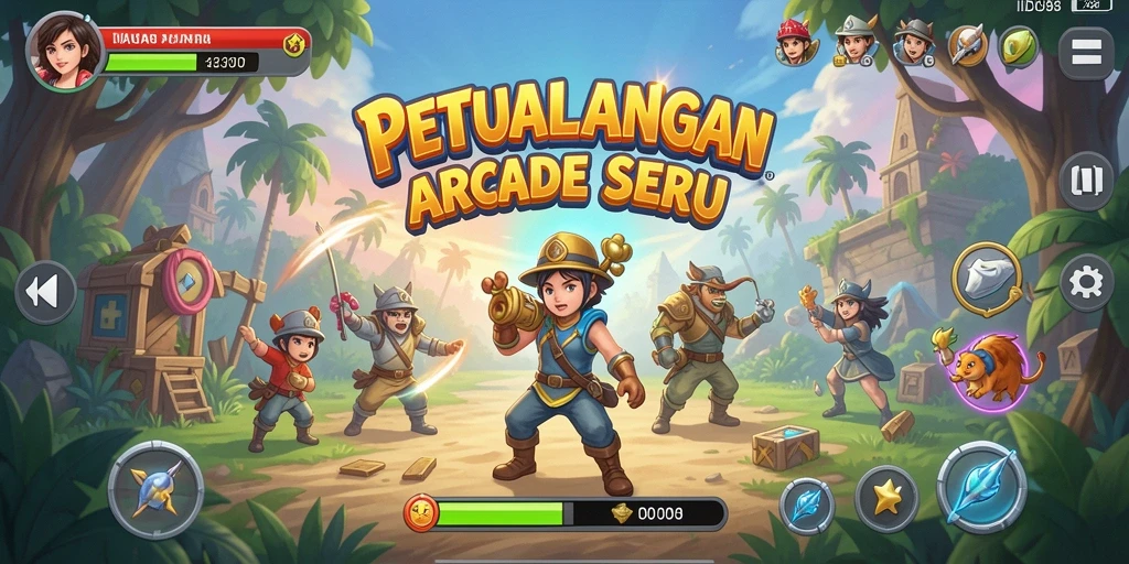 Tampilan permainan ID098 yang penuh aksi dan seru.