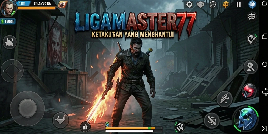 Tangkapan layar LIGAMASTER77 menunjukkan suasana mencekam dalam permainan.