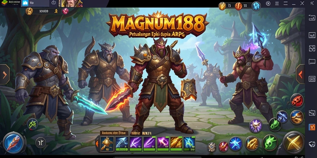 Gameplay intens dan grafis menawan dalam MAGNUM188.