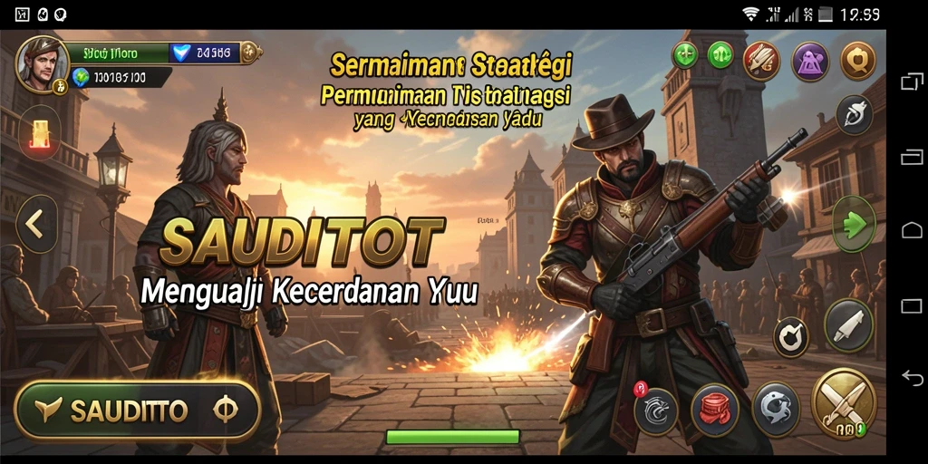 Tampilan menarik dari gameplay SAUDITOTO yang penuh strategi.